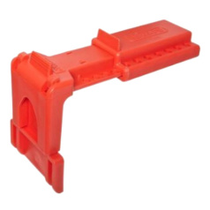 Блокиратор шарового вентиля Brady BS02, полипропилен, длина блокируемой рукояти 190 - 250 мм, красный [gws225340]