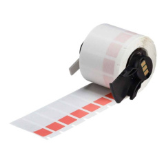 Самоламинирующиеся этикетки Brady M6‐29‐427‐RD винил, 12.7 х 38.1 мм, красные, 500 шт [brd173800]