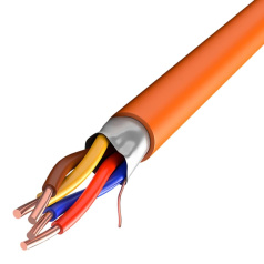 Кабель огнестойкий КПСЭнг(А)-FRHF ITK 1х2х0.75 мм², оранжевый, бухта 200 м [FR1-01-F-6407]