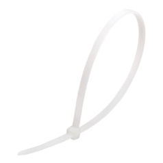 Кабельные стяжки нейлоновые Fortisflex НСС «EasyFix» 4х150, белые (100 шт) [87776]