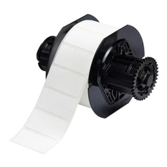 Этикетки Brady B33-137-7425 полипропилен, 50.8 х 25.4 мм, белые, 1500 шт [gws148683]