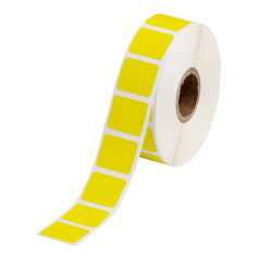 Самоламинирующиеся этикетки Brady BPTLAB-35-427-YL винил, 20 х 20 мм, желтые, 1000 шт [brd800538]