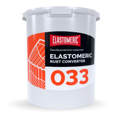 Преобразователь коррозии Elastomeric 033 Rust Converter, прозрачный, 3 кг