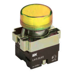 Индикатор желтого цвета IEK LAY5-BU65 [BLS50-BU-K05]