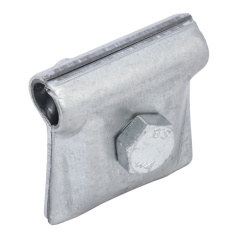 Зажим соединительный круглого проводника IEK, 6-12 мм, оцинкованная сталь [ZCC80-11-1-16]