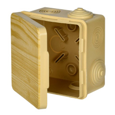 Распаячная коробка IEK КМ с откидной крышкой, 80х80х50 мм [UKO31-080-080-050-K34-54]