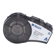 Картридж Brady M21-11-427 винил, 12.7 х 19.05 мм, черный на белом [brd152083]