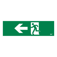 Самоклеящаяся этикетка IEK 310х90 мм, Фигура/стрелка влево [LPC10-1-31-09-FNAL]