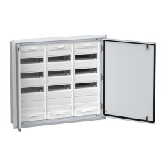 Корпус металлический IEK TITAN 5 ЩРв-144 (3х48), 755х885х130 мм, IP31, белый [TI5-50-V-3X048-31]