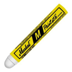 Термостойкий маркер-краска Markal M Paintstik до 871°C, белый, 17 мм [81920]
