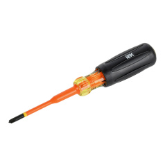 Отвертка диэлектрическая SLIM PH/SL1х80 IEK Т3 ARMA2L 5 [A2L5-SC31-T3-HS-10-080]