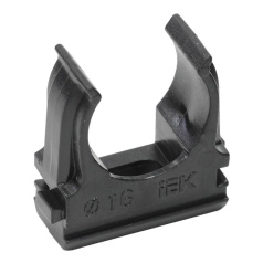 Крепеж-клипса IEK ELASTA CF20, черная [CTA10D-CF20-K02-100]