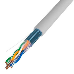 Кабель витая пара F/UTP TOKOV ELECTRIC, категория 5E, 4х2х24AWG, PVC, серый [TKE-C06-F/UTP-42-5E-500]