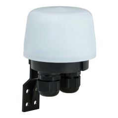 Фотореле IEK ФР 604, 3300 ВА, белый, IP66 [LFR20-604-3300-K01]