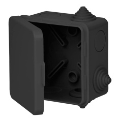 Распаячная коробка IEK КМ41238 с откидной крышкой, 80х80х50 мм [UKO31-080-080-050-K02-54]