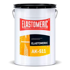 Краска для дорожной разметки Elastomeric AK-511, белая, 30 кг