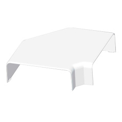 Поворот 90° Kopos EKE 180X60, 8573 (HB), белый