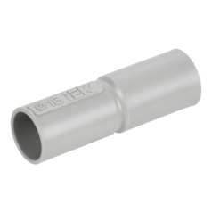 Муфта труба-труба IEK ELASTA GI16G, серая [CTA10D-GIG16-K41-100]