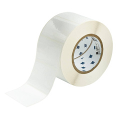 Этикетки Brady THT-19-408-1 cинтетическая бумага, 76.2 х 50.8 мм, белые, 1000 шт [brd35657]