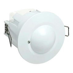 Датчик движения IEK ДД-МВ 301, 1200 Вт, 360°, 8 м, белый, IP20 [LDD11-301MB-1200-001]