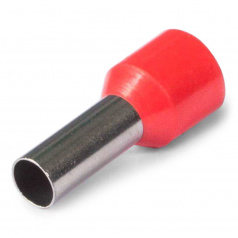 Наконечник штыревой втулочный изолированный КВТ НШВИ 10-12 [79451]