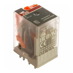 Реле электромеханическое CR-M230AC4 ABB 4ПК, 6A, 230B AC [1SVR405613R3000]