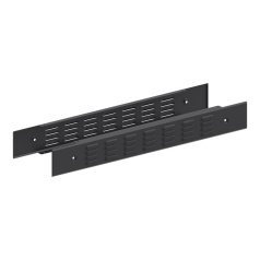 Панель цоколя вентилируемая 100х1000 RAL7021 IEK FORMAT (2 шт) [FO-00D-PCV-010-100-7021]