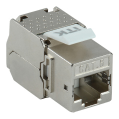Модуль Keystone Jack ITK, категория 6 STP без инструмента 180° [CS1-1C06S-T2]