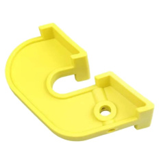 Универсальный блокиратор электроавтоматов, нейлон, ширина переключателя до 23 мм, 125х63х40 мм, желтый [gwrD05-5]