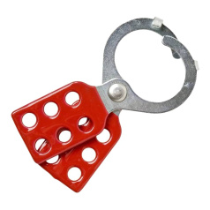 Множитель замковый с фиксаторами, сталь, Ø затвора 38 мм, 126х40х10 мм, красный [gws105719]