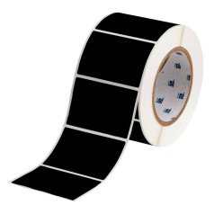 Этикетки Brady THT-19-8591-1-BK полиэстер, 76.2 х 50.8 мм, черные, 1000 шт [brd149112]