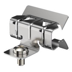 Балочный зажим IEK HDZ 2-7 мм с отгибом и винтом М6х9 [CME30-BZOV-06-HDZ]