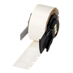 Этикетки Brady M6‐4‐423 полиэстер, 10.16 х 10.16 мм, белые, 500 шт [brd174326]