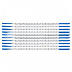 Клипсы для проводов Brady SCN-07-3 диаметр 1.9-2.4 мм, легенда "3", белые, 300 шт [brd133003]