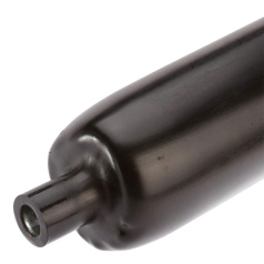 Толстостенный термоусадочный кожух КВТ ТТВ(4:1)-130/36-600 черная [65768]