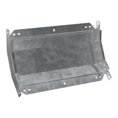 Поворот вертикальный внутренний IEK ESCA 7, 45° 50х600-2.0 HDZ [ES7-PN-45-050-600-20-HDZ]