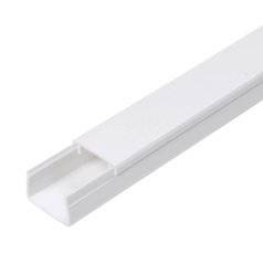 Кабель канал IEK "ЭЛЕКОР" 30х25 мм, 2 м, белый [CKK10-030-025-1-K01]