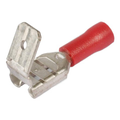 Разъем плоский ответвительный изолированный КВТ РПИ-О 1.5-(6.3) с ПВХ манжетой [48866]