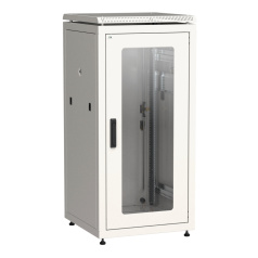 Шкаф сетевой 19" ITK LINEA N 18U 600х600 мм, серый [LN35-18U66-GM]