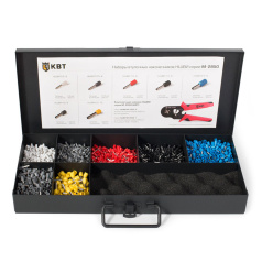 Набор втулочных наконечников КВТ М-2850-0 [75273]