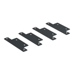 Комплект для соединения шкафов черный ITK LINEA S (4 шт) [LS-CCK05]