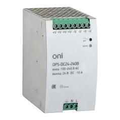 Блок питания OPS ONI 220В AC/24В DC 240Вт [OPS-DC24-240B]