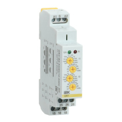 Реле циклическое ORT IEK 2 контакта 12-240В AC/DC [ORT-S2-ACDC12-240V]