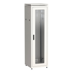 Шкаф сетевой 19" ITK LINEA N 47U 600х600 мм, серый [LN35-47U66-GM]