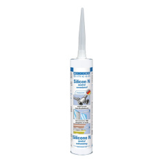 Силиконовый герметик Weicon Silicone N, прозрачный, 310 мл (10014360) [wcn13400310]