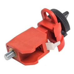 Блокиратор полюсных автоматов TBLO, нейлон и сталь, красный [gwrD03]