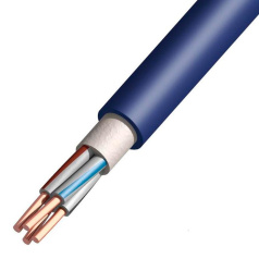 Кабель силовой медный ППГнг(А)-HF, 4х2.5 мм², ОК (N), 660 В [2117]