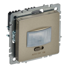 Датчик движения IEK BRITE ДС10-1-БрШ, шампань [BR-MS10-N-150-05-K37]