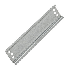 DIN-рейка IEK TEKFOR, 132 мм на 6 модулей, оцинкованная сталь [TF-KP00D-DN-06]