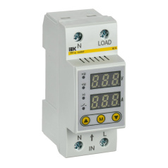 Реле напряжения и тока РНТ-д IEK 36 мм, 50А, однофазное [IVC21-1-50]